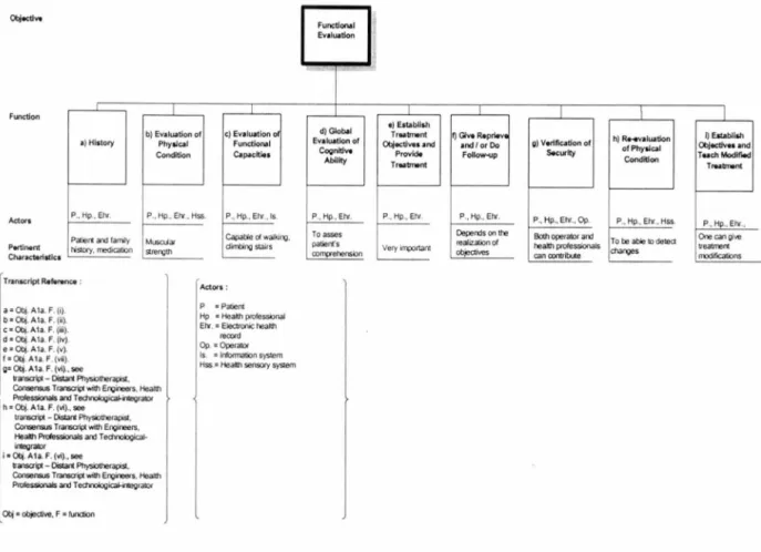 Figure  15 - Physiotherapist Objective:  Functional Evaluation (General Madel) 