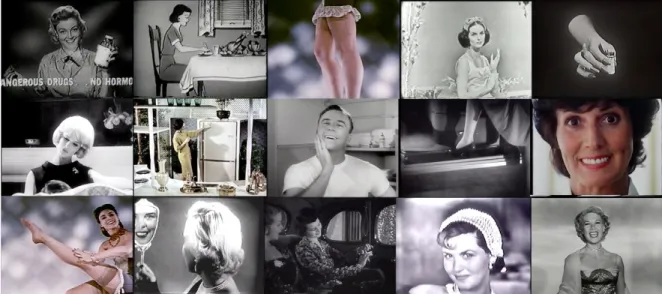 Figure 5 : Joan Berthiaume, Compilation de vidéos d’archives des années 1950 à 1980, 2018  96