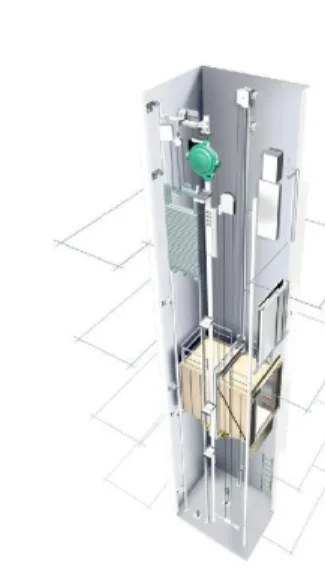 Figure 1-10 : exemple d’un ascenseur 