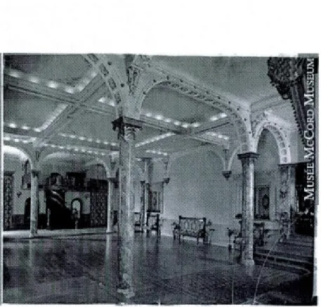 Figure  3.8  Salle  de  bal  de  Baumgarten,  1904.  (Tirée  de:  Musée  McCord,  Archives  photographiques  Notman,  Collection  numérisée,  No MII-151888 .B.) 