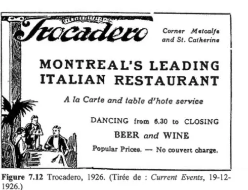Figure  7.12  Trocadero ,  1926.  (Tirée  de  :  Current  Events,  19-12- 19-12-1926.) 