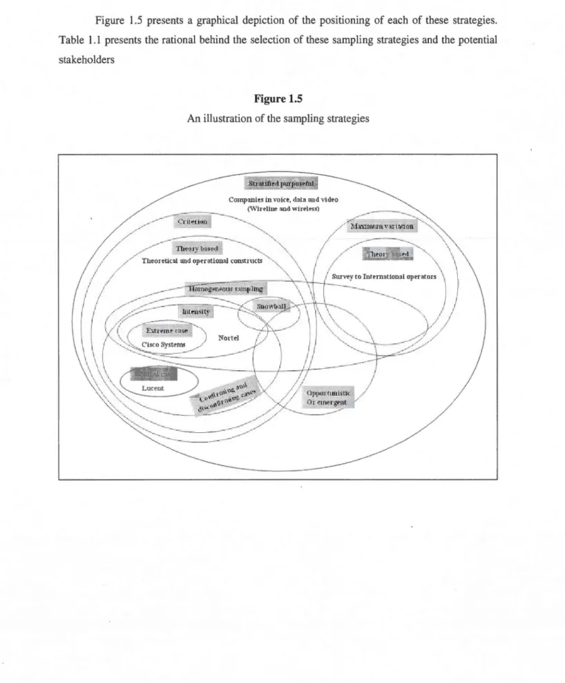 Figure  1.5  presents  a  graphical  depiction  of the  positioning  of each  of these  strategies