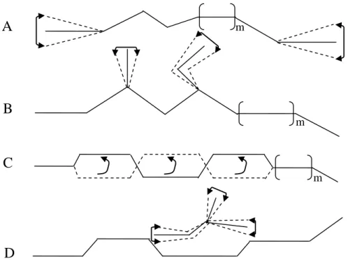 Figure I-3. Les sources de volume libre utilisées pour la plastification [2]. 