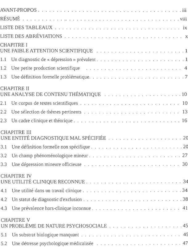 TABLE  DES  MATIÈRES 