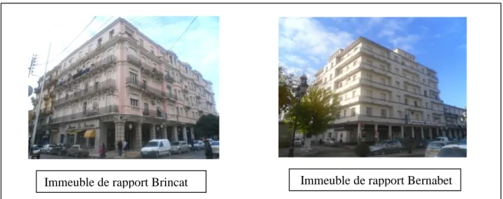 Figure 20: Immeubles de rapport  Source : auteur 2011