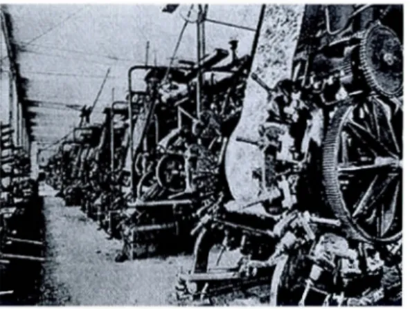 Fig. 21  O.  Renar, «  Cotton -Printing Machines  at the Manufactory of  the  Association  &#34;Emil Tsindel&#34;  »,  1899, photographie de la fabrique Tsindel