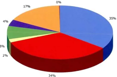 Graphique 2.6  :  Ventilation de l'ensemble des  avoirs des  fonds  de pension,  2009,  Canada (en  pourcentage)