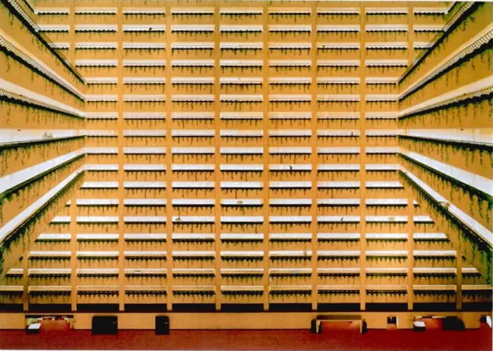 Figure  2.1  Gursky, Andreas,  Times  Square,  1997, épreuve  photographique chromogène,  J 86 x 250,5  cm 