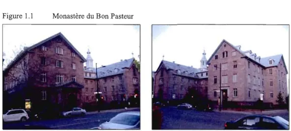 Figure 1.1  Monastère du Bon Pasteur 