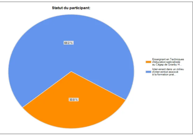 Figure 2. Représentativité des groupes participant à la recherche  1.2 Caractéristiques des participantes et des participants 