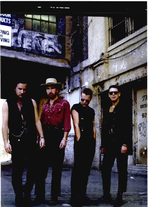 Figure 1.7  Un  exemple  de  l'image  néo-hippie  de  U2  durant  la  seconde  moitié  des  années  80