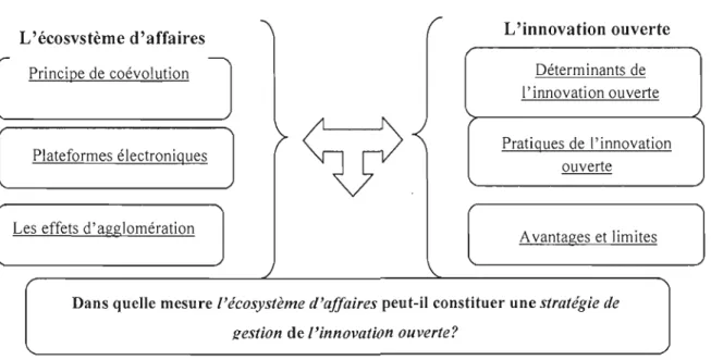 Figure 3.1  : Le cadre conceptuel 