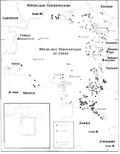 Figure 5.  Principal minerais in  Democratie Republic of Congo 
