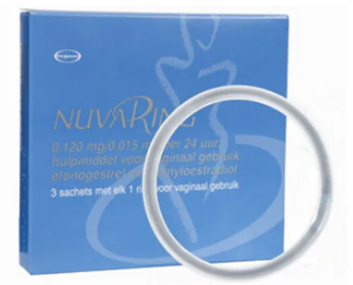 Figure  6  :  L’anneau  vaginal  Nuvaring®  (21)     