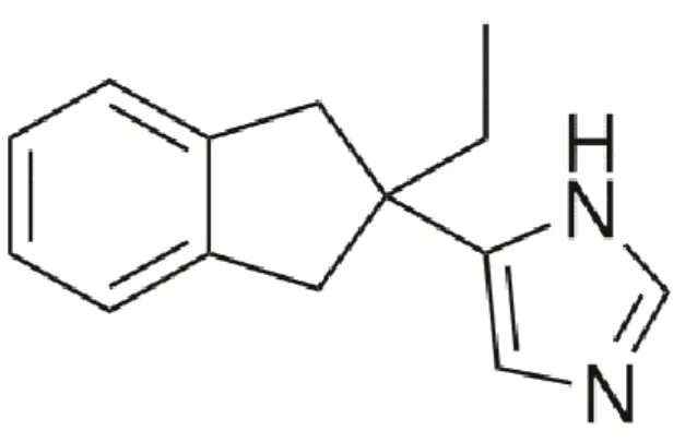 Figure 12 : Structure chimique de l’atipamézole. 