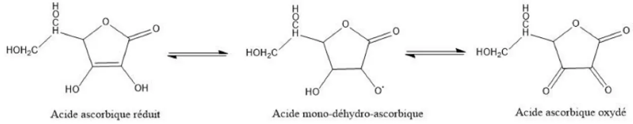 Figure	5	:	Acide	ascorbique	(13)      Figure	4	:	Glucose	(14)	