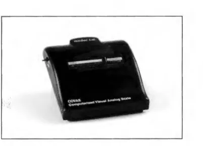 Figure 7. Computerized Visual Analog Scale (CoVAS) 