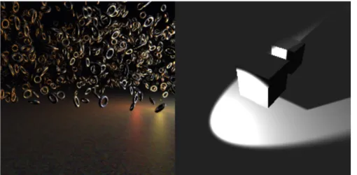 Figure 2.4 Examples of two 3D scenes generated with WebGL using Cao et al. ’s [1]