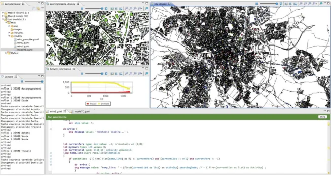 Fig. 1. MIRO simulation interface