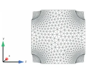 Figure 2 shows a global overview of the meshing ele- ele-mentary pattern for a p ¼ 0:05