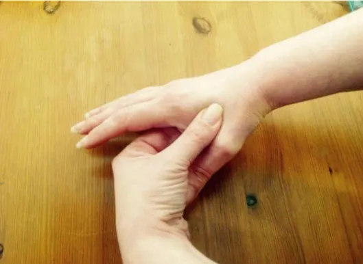 Figure 8 : Point LI4 d’acupuncture (101). 