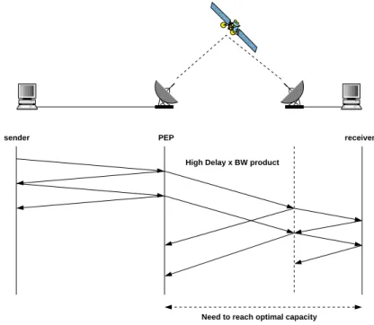 Figure 10. Standard PEP architecture