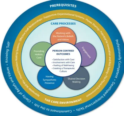 Figure 8 : Person-Centred Nursing  Framework 
