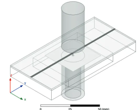 Fig. 1: Micro Hollow Cathode Sustained Discharge (MHCD) configuration.