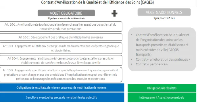 Figure 9 - Composition du CAQES 