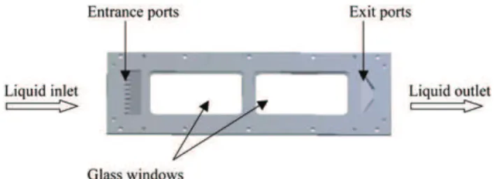Fig. 2 e Diagrammatic view of the experimental set-up used in the present study. Five cells can be run in parallel.