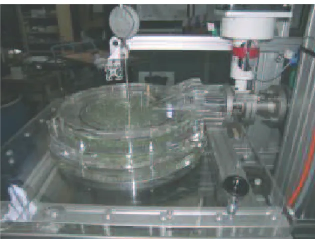 Figure 1: Experimental mock-up at LEGI.