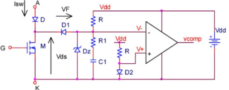 Fig. 10. Time diagram of signals of gate control circuit. “vgcom” is com- com-mand signal
