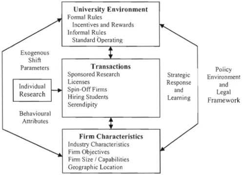 Figure 4.  University-Industry Relationship  Evolutionary Model 