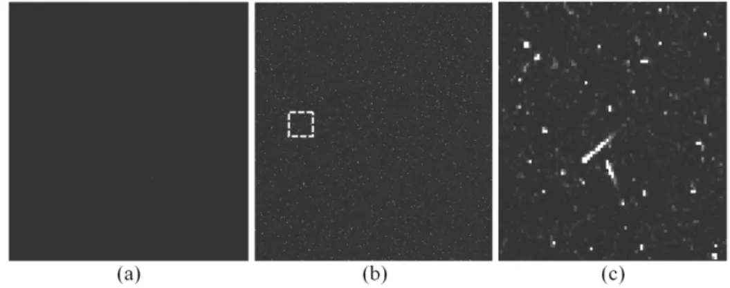 Fig.  7.  Reconstituted  dark  frame  during  laser  shot  8  with  subtracted  average  dark  level
