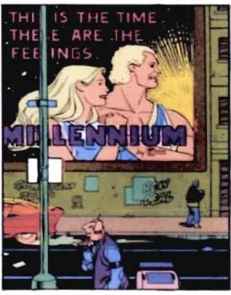 Figure  3.6  :  la  publicité  pour  le  parfum  Millenium.  Source:  Walchmen,  chap