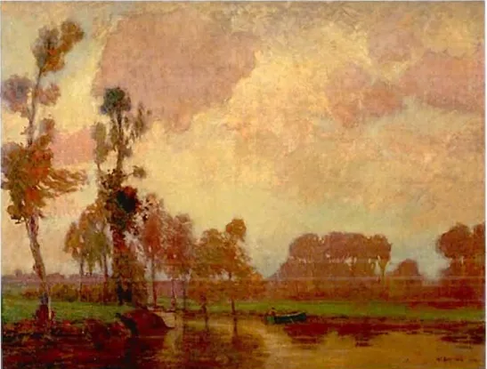 Figure  13.  William Brymner,  Octobre sur la  rivière Beaudet,  1914, Musée national des  beaux-arts du  Québec