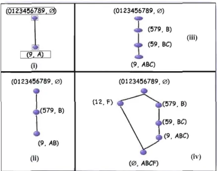 Figure 5.5 - Trace partiel de  l'algorithme MagaliceA 