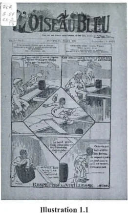 Illustration 1.1  L'Oiseau bleu, mars  1921 