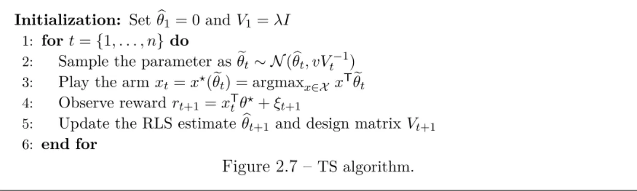 Figure 2.7 – TS algorithm.