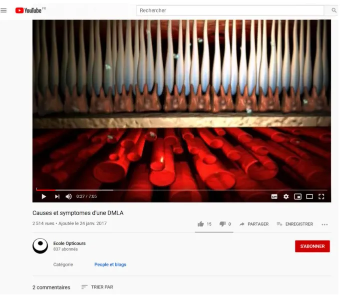 Figure 12 : YouTube : Contenu pédagogique 