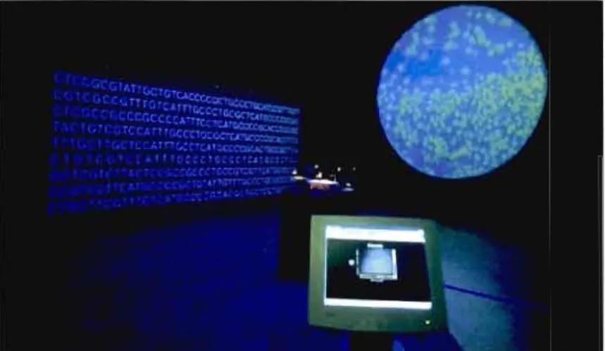 Figure 3.2: Eduardo Kac,  Genesis,  1999. 