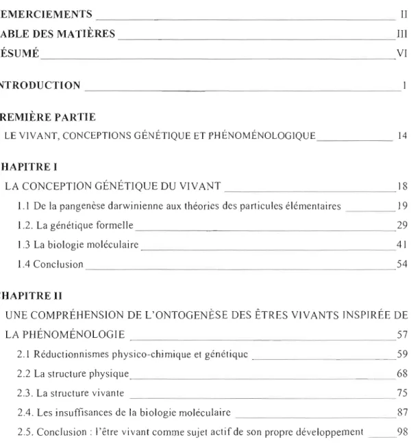 TABLE  DES  MATIÈRES  III 