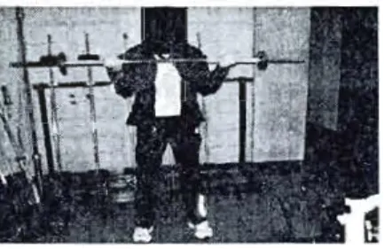 Figure 5:  Représentation de l'exercice de  flexion  des  coudes 