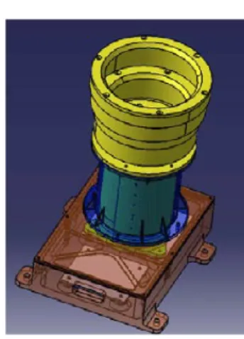 Fig. 4: Last structural design of ISAE/SUPAERO star tracker