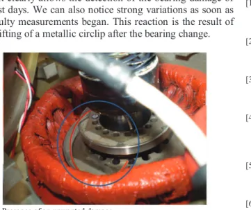 Fig 15.  Presence of an unwanted damage