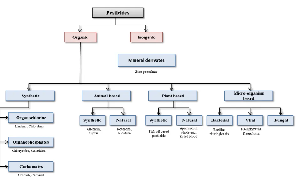 Figure 2 Classification of pesticides