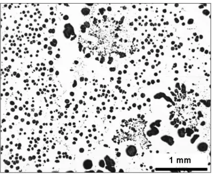 Figure 2 compares the cooling curves obtained with TA cups for non post-inoculated melts cast  during  trials  #14  (hyper-eutectic)  and  #15  (hypo-eutectic)
