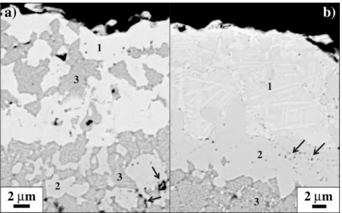 Fig. 8. From the “Plasma” NiCoCrAlYTa-Pt coating, observed in zone ‘2’ of Fig. 7: (a) [011] zone axis SAED pattern of a γ′-Ni 3 Al grain indicated by an arrow on (b), (b) TEM dark ﬁeld image highlighted with (01_