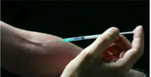Figure 6 : Injection  d’héroïne (101) 