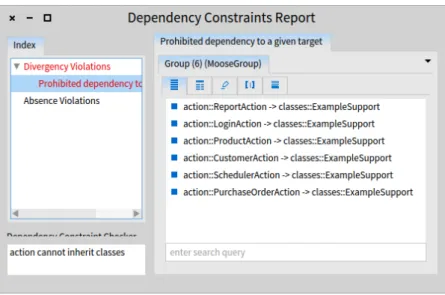 Figure 2.5: OrionPlanning’s dependency rules visualization.
